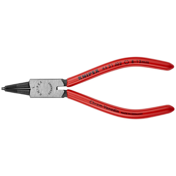 KNIPEX 44 31 J02 - Internal 45 Degree Angled Snap Ring Pliers-Forged Tips