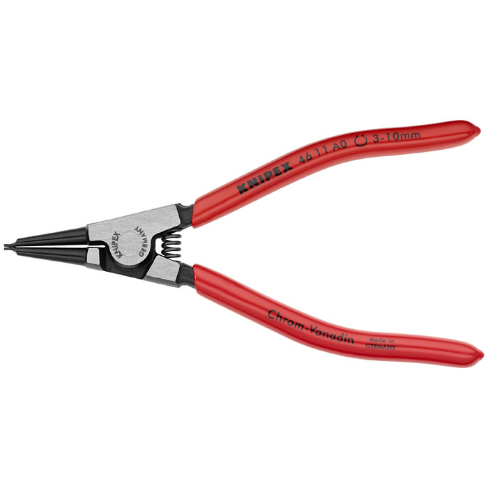KNIPEX 46 11 A0 - External Snap Ring Pliers-Forged Tips