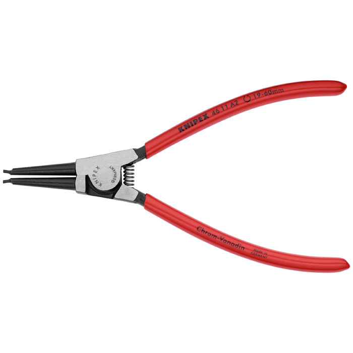 KNIPEX 46 11 A2 - External Snap Ring Pliers-Forged Tips