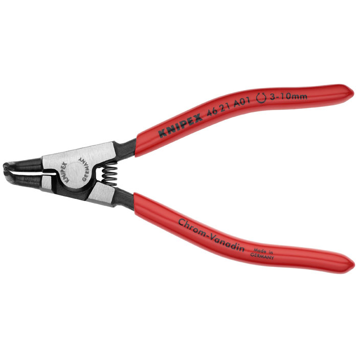 KNIPEX 46 21 A01 SBA - External 90 Degree Angled Snap Ring Pliers-Forged Tips