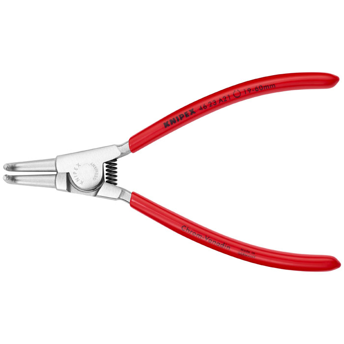 KNIPEX 46 23 A21 - External 90 Degree Angled Snap Ring Pliers-Forged Tips