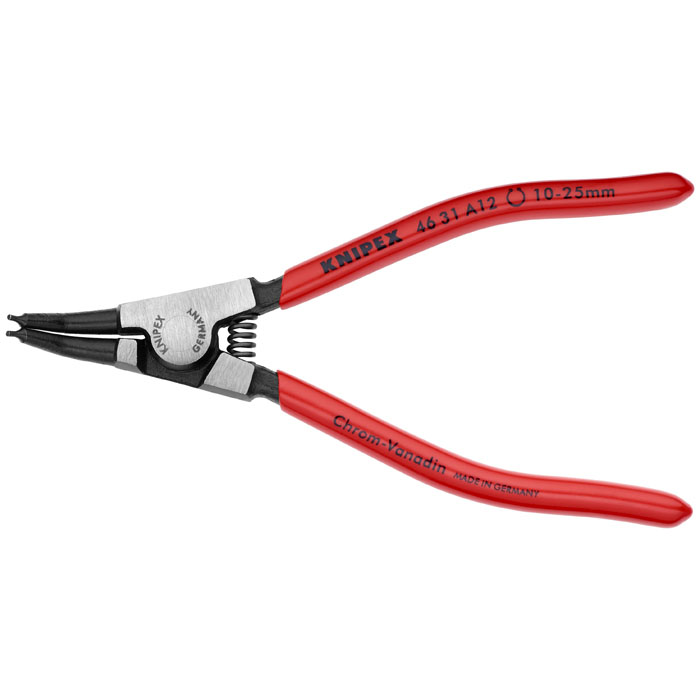 KNIPEX 46 31 A12 - External 45 Degree Angled Snap Ring Pliers-Forged Tips