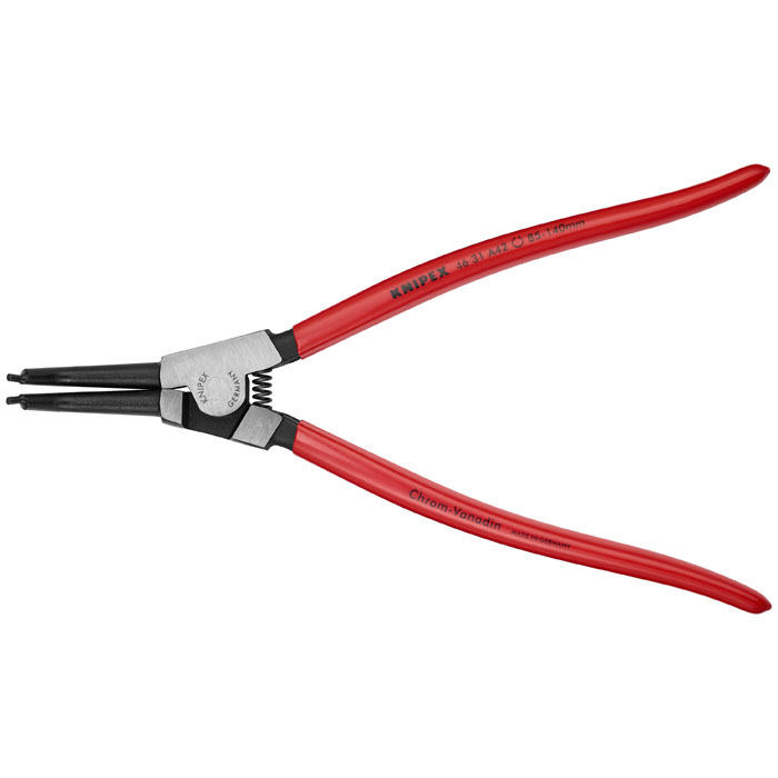 KNIPEX 46 31 A42 - External 45 Degree Angled Snap Ring Pliers-Forged Tips