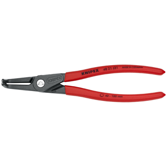 KNIPEX 48 21 J31 - Internal 90 Degree Angled Precision Snap Ring Pliers