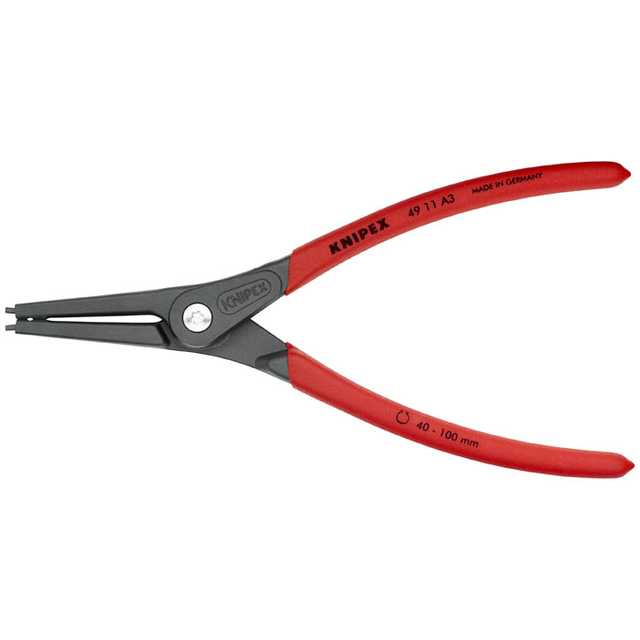 KNIPEX 49 11 A3 - External Precision Snap Ring Pliers