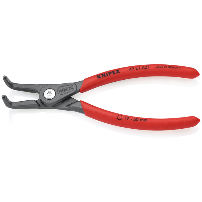 KNIPEX 49 21 A41 - External 90 Degree Angled Precision Snap Ring Pliers