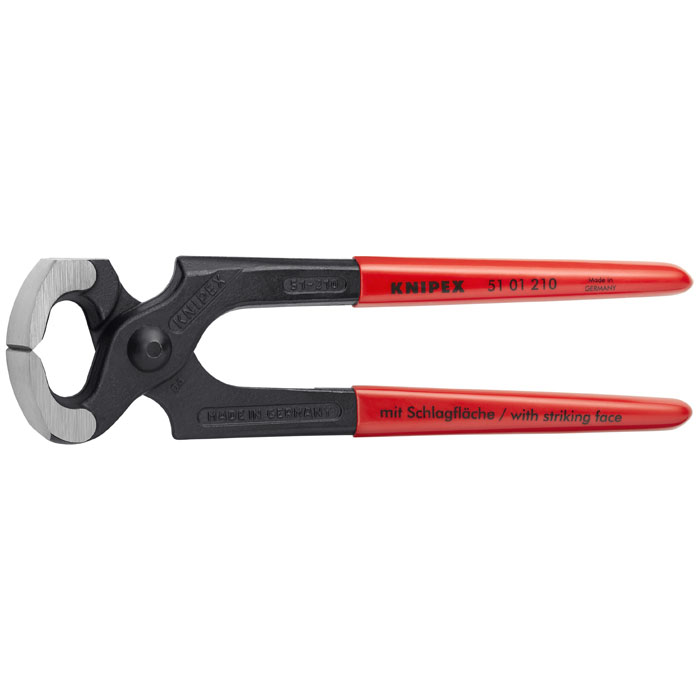 KNIPEX 51 01 210 - Carpenters' End Cutting Pliers-Hammer Head Style