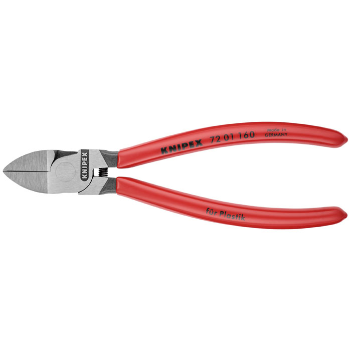KNIPEX 72 01 160 SB - Diagonal Pliers for Flush Cutting Plastics