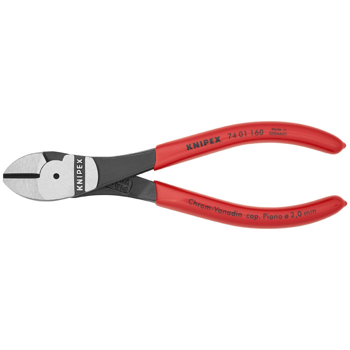 KNIPEX 74 01 160 - High Leverage Diagonal Cutters
