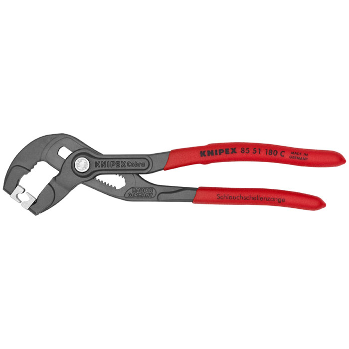 KNIPEX 85 51 180 C - Hose Clamp Pliers for Click Clamps