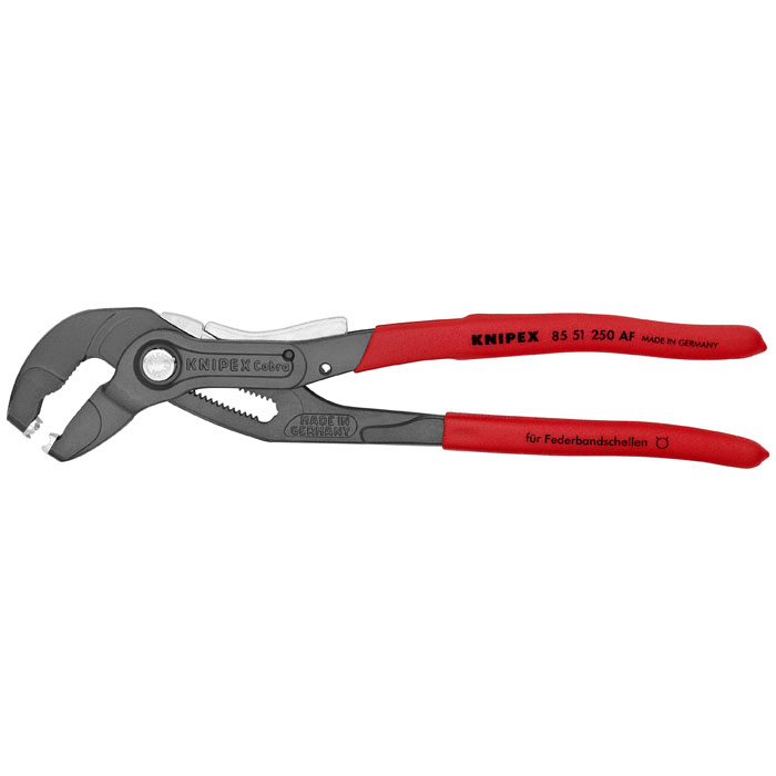 KNIPEX 85 51 250 AF - Spring Hose Clamp Pliers-Locking Device