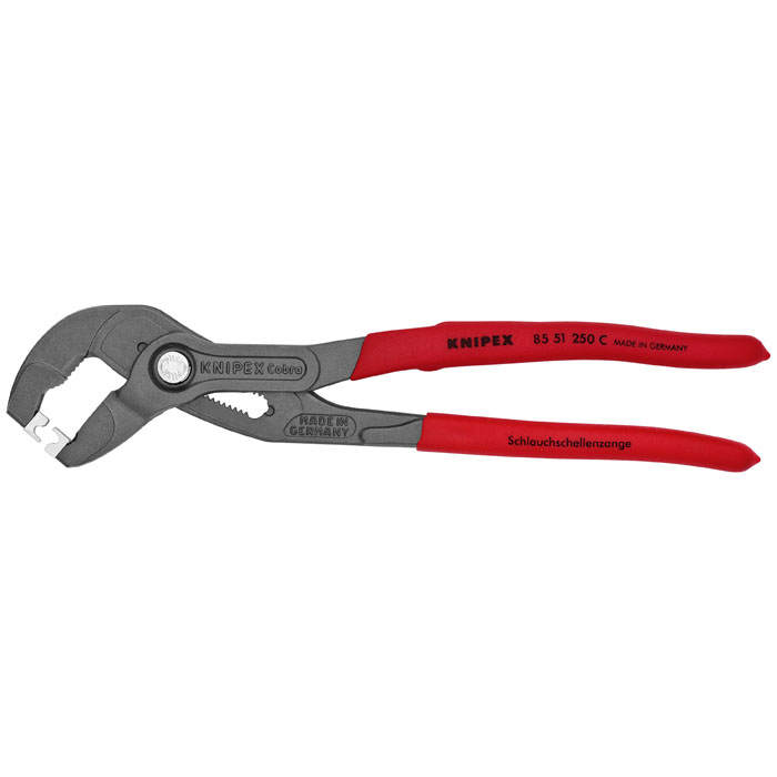KNIPEX 85 51 250 C SBA - Hose Clamp Pliers for Click Clamps