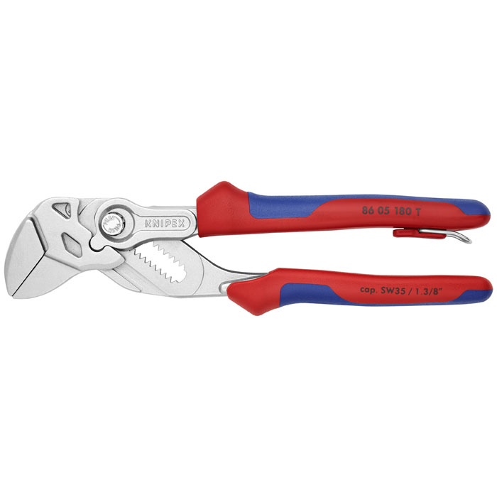 KNIPEX 86 05 180 T BKA - Pliers Wrench-Tethered Attachment