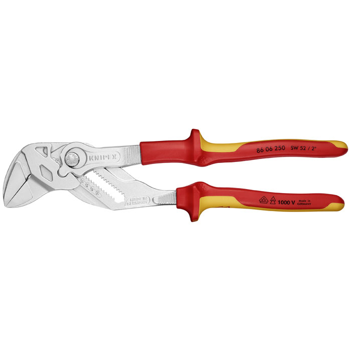 KNIPEX 86 06 250 SBA - Pliers Wrench-1000V Insulated