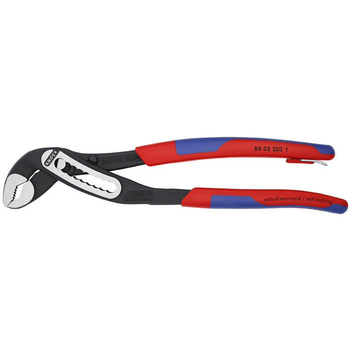 KNIPEX 88 02 250 T BKA - Alligator Water Pump Pliers-Tethered Attachment