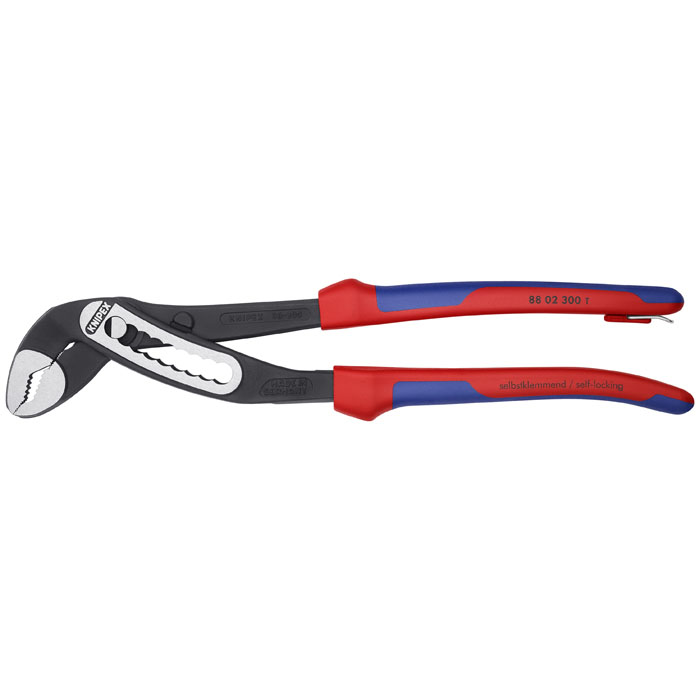 KNIPEX 88 02 300 T BKA - Alligator Water Pump Pliers-Tethered Attachment