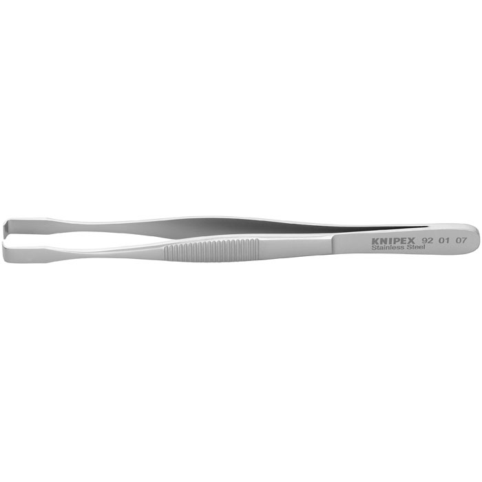 KNIPEX 92 01 07 - Stainless Steel Positioning Tweezers-90 Degree Angled
