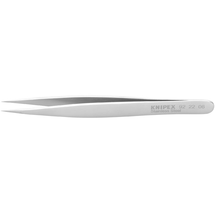 KNIPEX 92 22 06 - Stainless Steel Gripping Tweezers-Needle Point Tips