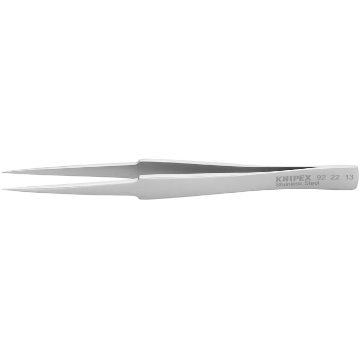 KNIPEX 92 22 13 - Stainless Steel Gripping Tweezers-Pointed Tips