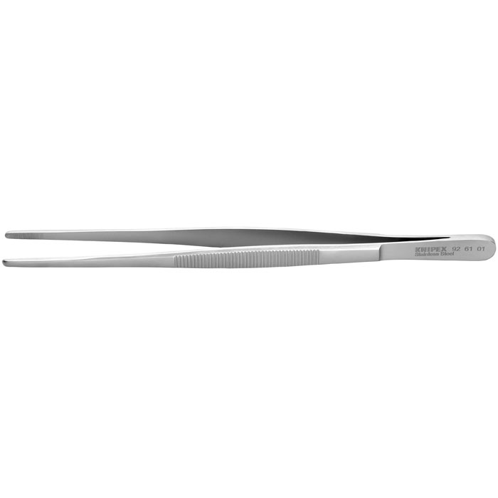 KNIPEX 92 61 01 - Stainless Steel Gripping Tweezers-Blunt Tips