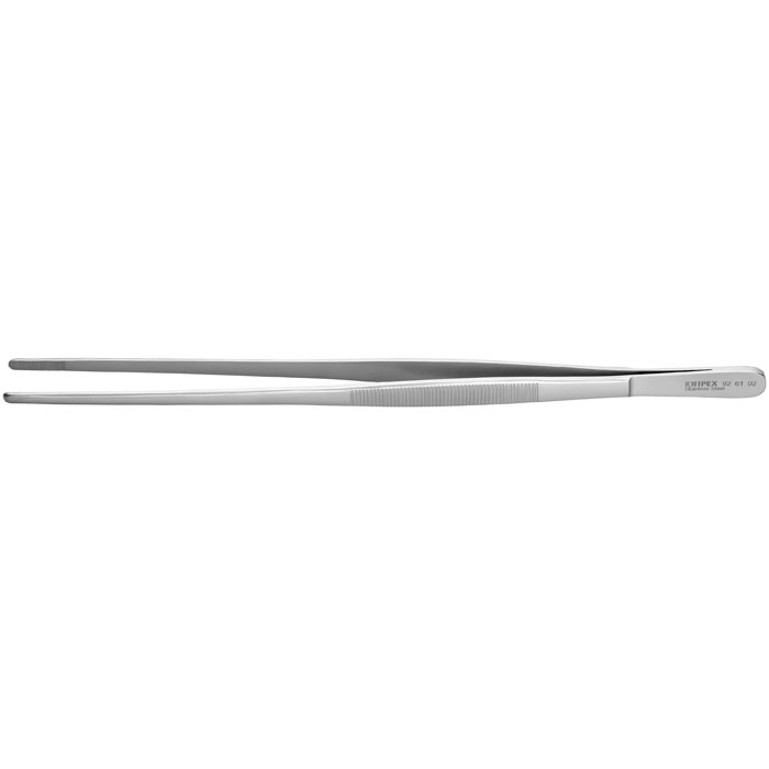 KNIPEX 92 61 02 - Stainless Steel Gripping Tweezers-Blunt Tips