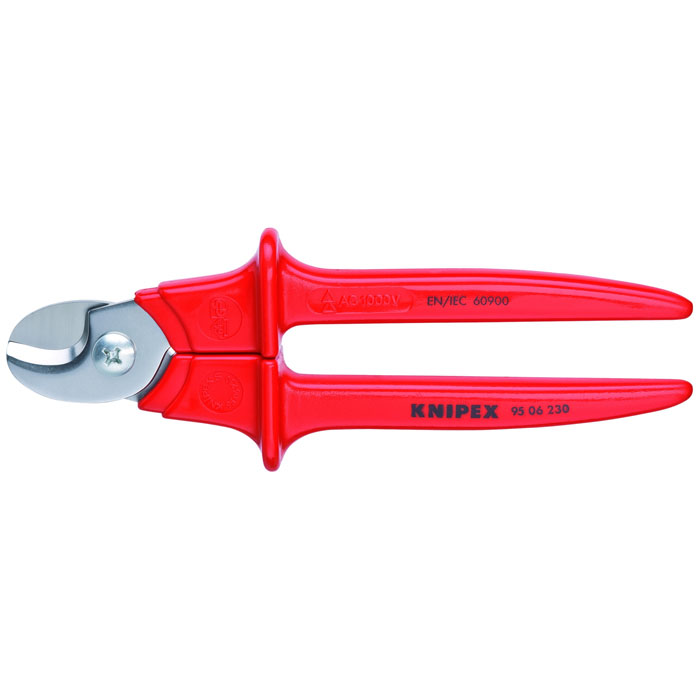KNIPEX 95 06 230 - Cable Shears-1000V Insulated