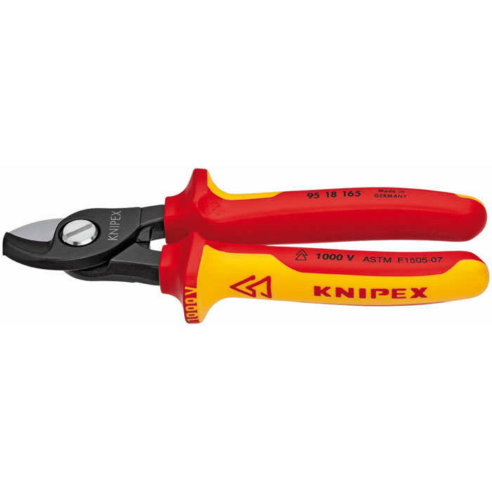 KNIPEX 95 18 165 SBA - Cable Shears-1000V Insulated