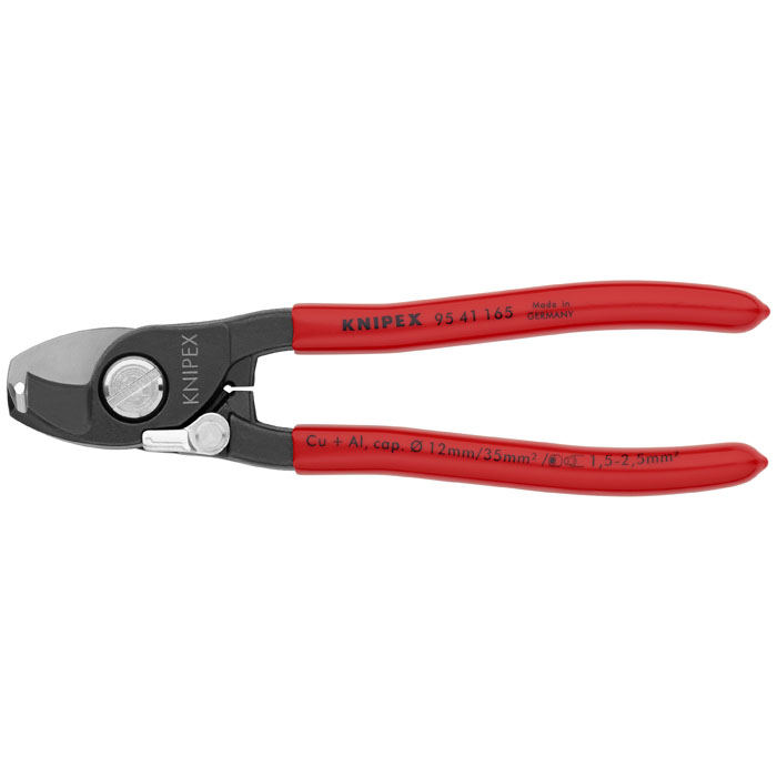 KNIPEX 95 41 165 - Multifunctional Cable Shears with Stripper