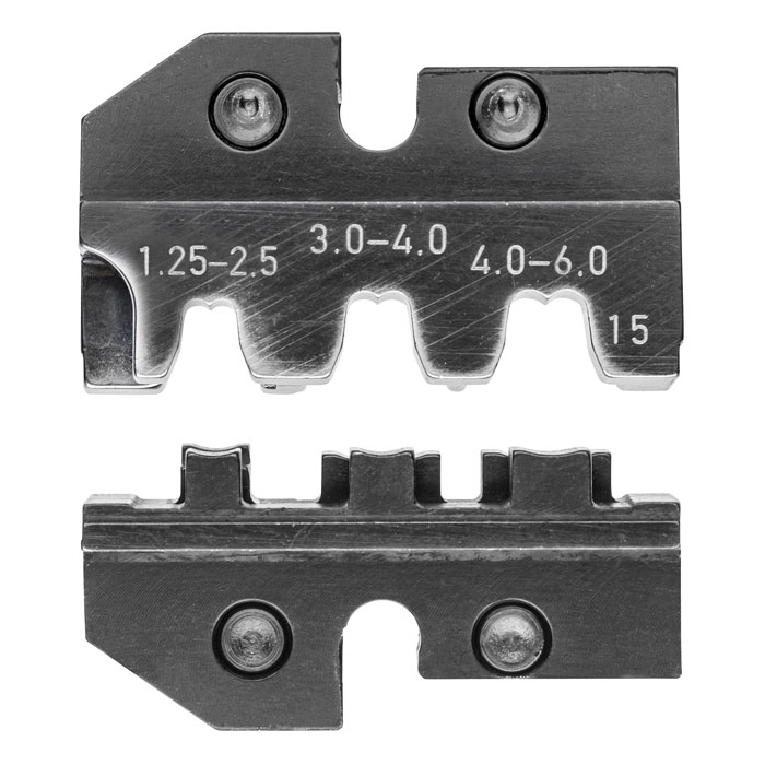 KNIPEX 97 49 15 - Crimping Die For Lug Connectors and Non-Insulated Open Plug-Type Connectors