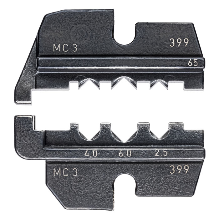 KNIPEX 97 49 65 - Crimping Die For Solar Cable Connectors MC 3 (Multi-Contact)