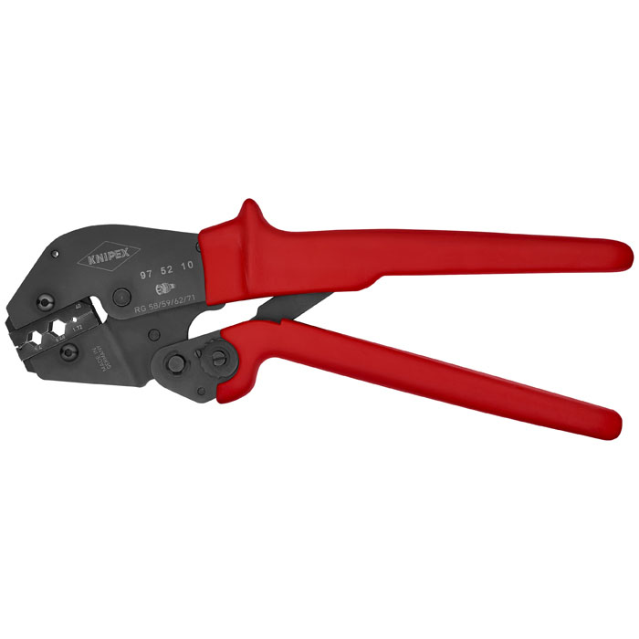 KNIPEX 97 52 10 - Crimping Pliers For COAX, BNC and TNC Connectors
