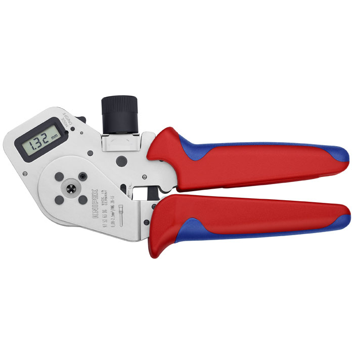KNIPEX 97 52 63 DG - Digital Crimping Pliers-Four Mandrel For Turned Contacts