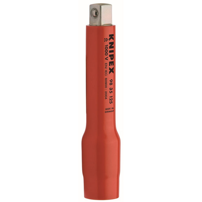 KNIPEX 98 35 125 - Extension Bar, 3/8" Drive-1000V Insulated