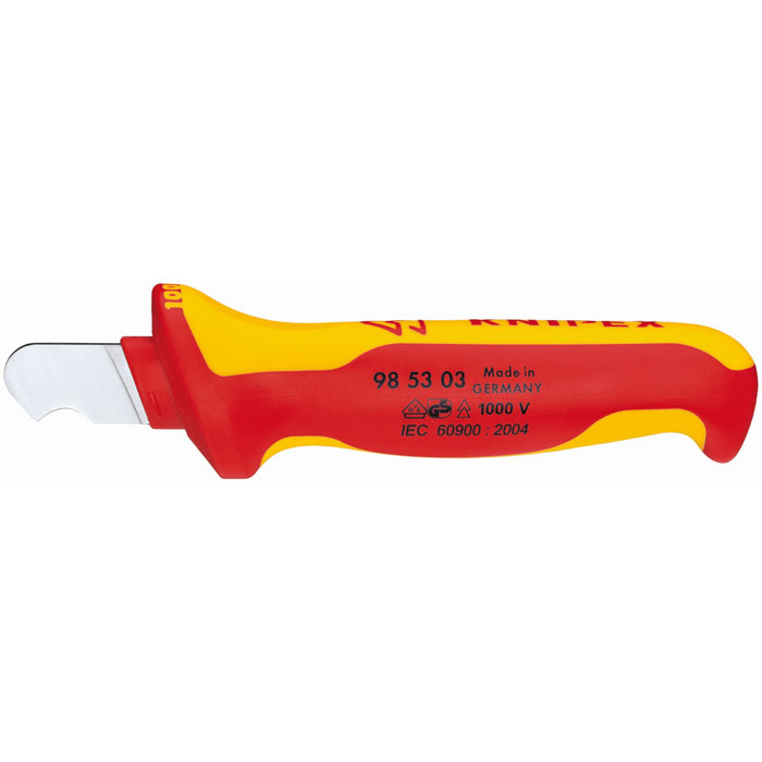 KNIPEX 98 53 03 - Dismantling Knife-1000V Insulated