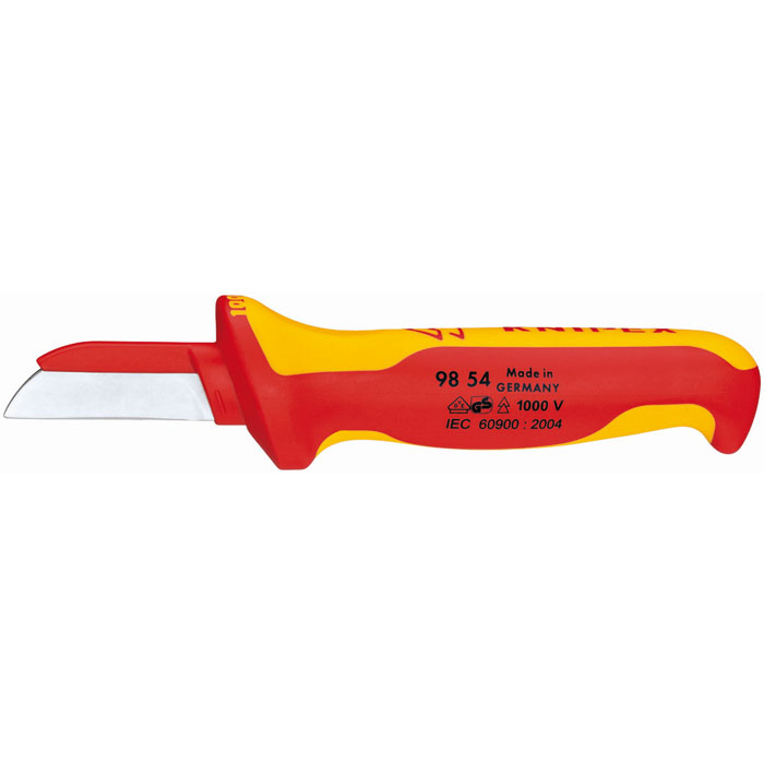 KNIPEX 98 54 - Cable Knife-1000V Insulated