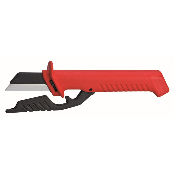 KNIPEX 98 56 - Cable Knife with Guard-1000V Insulated