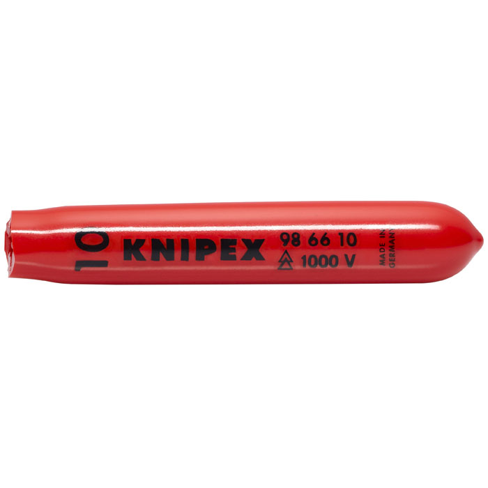KNIPEX 98 66 10 - Self-Clamping Plastic Slip-On Cap-1000V Insulated