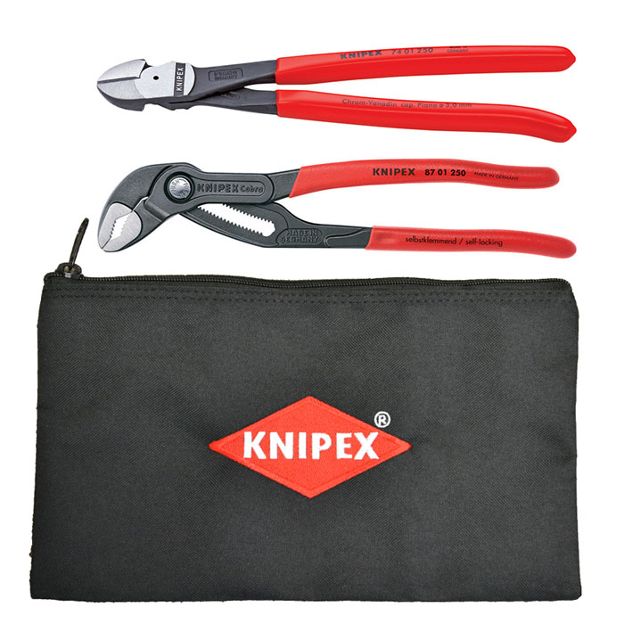 KNIPEX 9K 00 80 115 US - 2 Pc Pliers Set With Keeper
