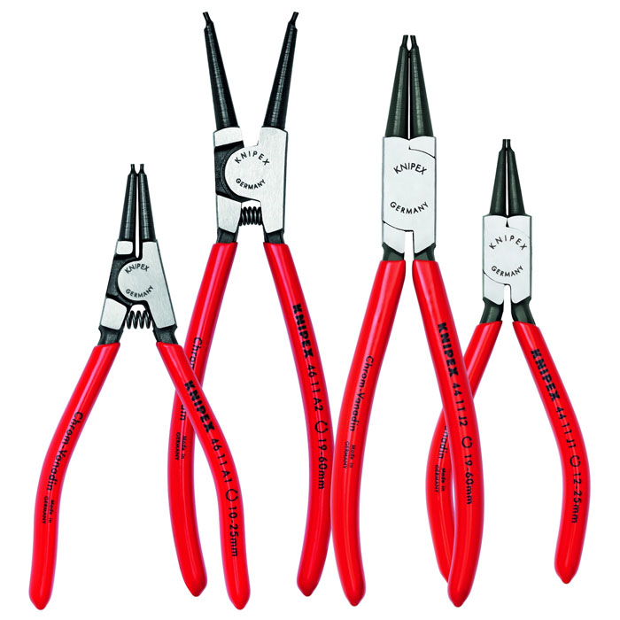 KNIPEX 9K 00 19 51 US - 4 Pc Snap Ring Set In Pouch
