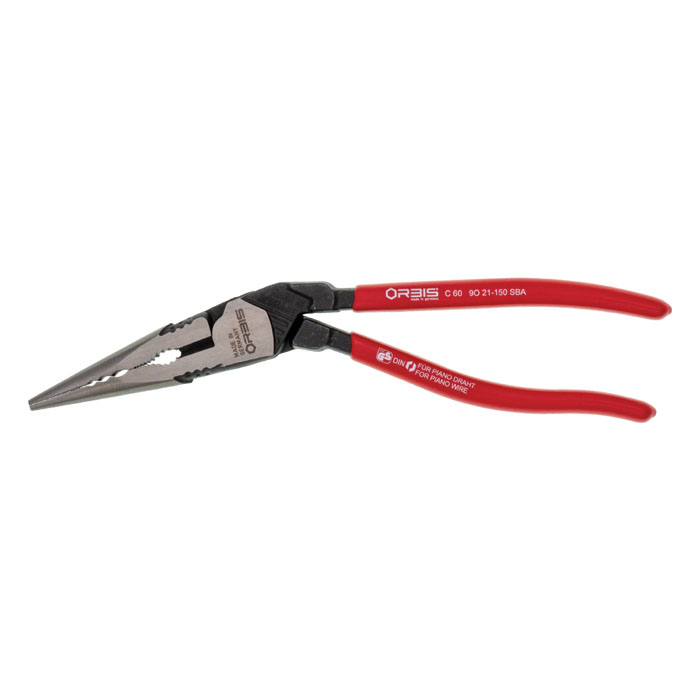 KNIPEX 9O 21-150 SBA - Long Nose 25 Degree Angled Pliers