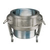 SS-B300 - 3" 316 Stainless Steel Type B Cam and Groove Coupling