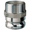 SS-F250 - 2-1/2" 316 Stainless Steel Type F Cam and Groove Coupling