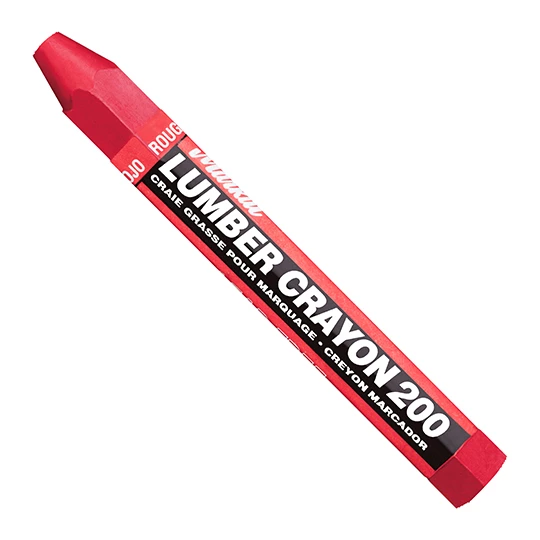 Markal 80352 Lumber Crayon 200 Red