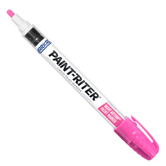 Markal 96830 Paint-Riter Valve Action Paint Marker Pink