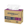 Adenna N-A105IDW - Non-Woven Wipers TASKBRAND CREPED 9 x 16.75  - White