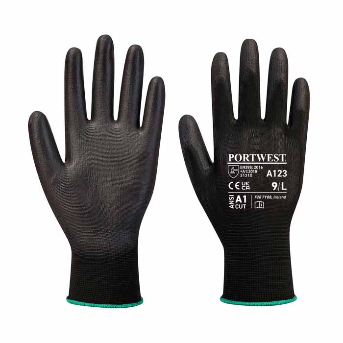 Portwest A123 Latex Free PU Palm Glove - Full Carton
