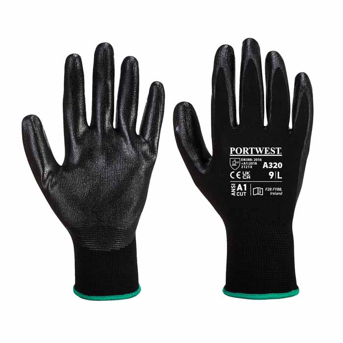 Portwest A320 Dexti-Grip Glove - Nitrile Foam