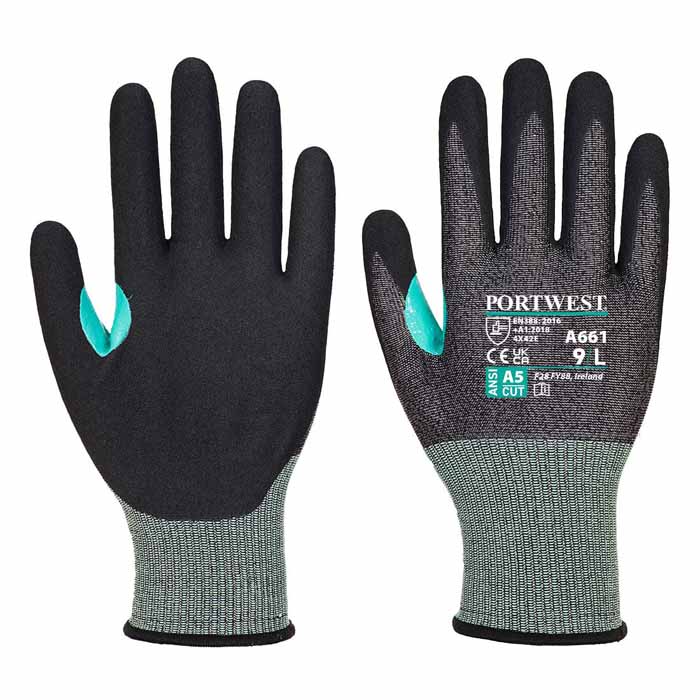 Portwest A661 CS VHR18 Nitrile Foam Cut Glove