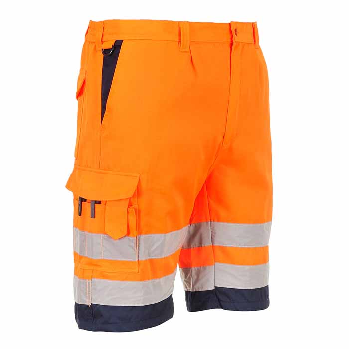 Portwest E043 Hi-Vis Polycotton Shorts