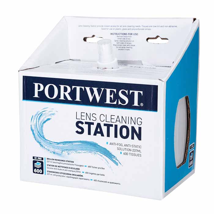 Portwest PA02WHR Lens Cleaning Station